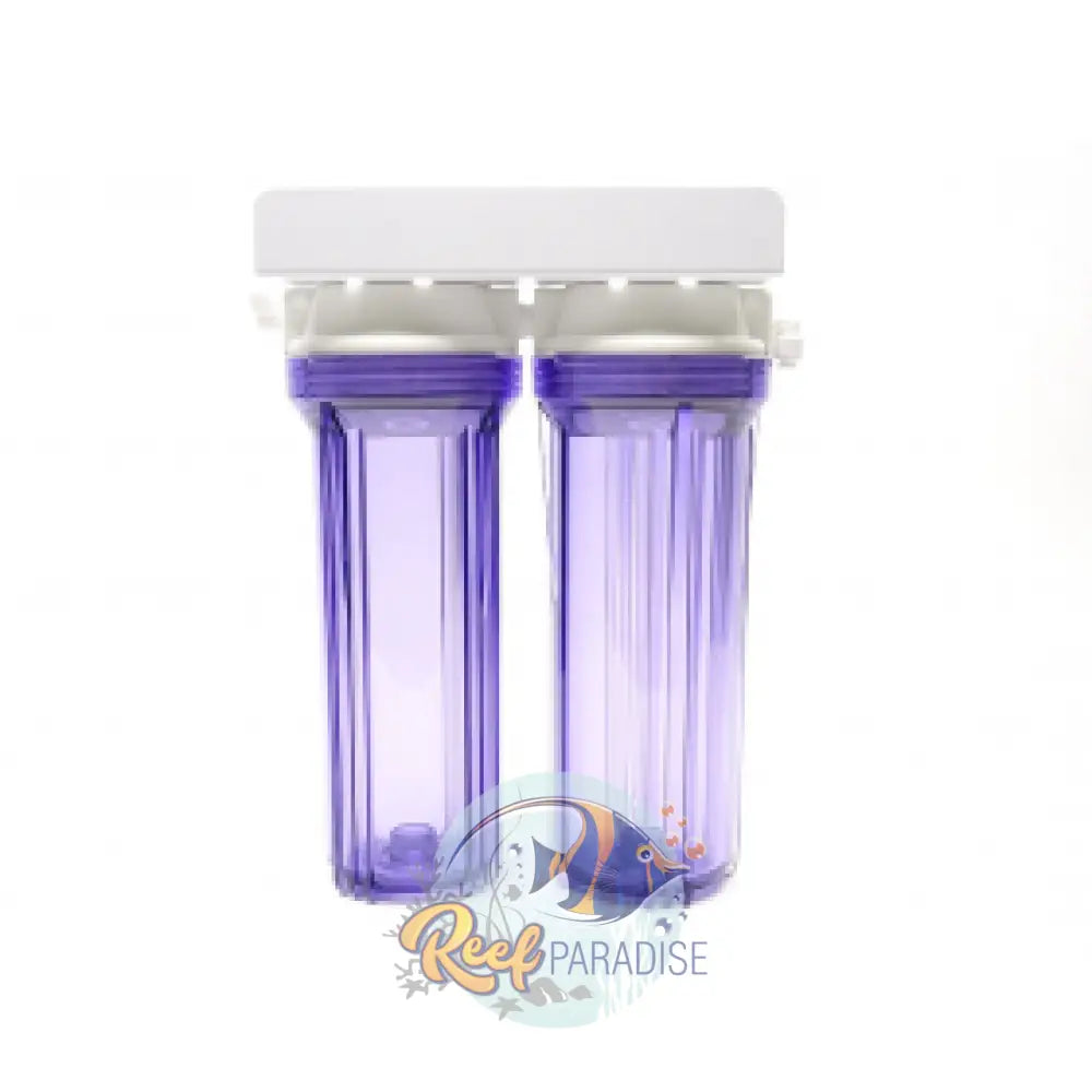 2 Stage Clear Housing Ro System Add-On Filters
