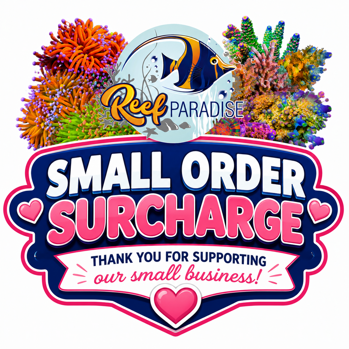 Small Order Surcharge (As per shipping policy)