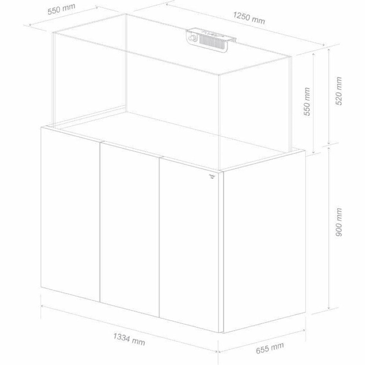 OPUS G2 440 Aquarium w/ Slim-Line Cabinet