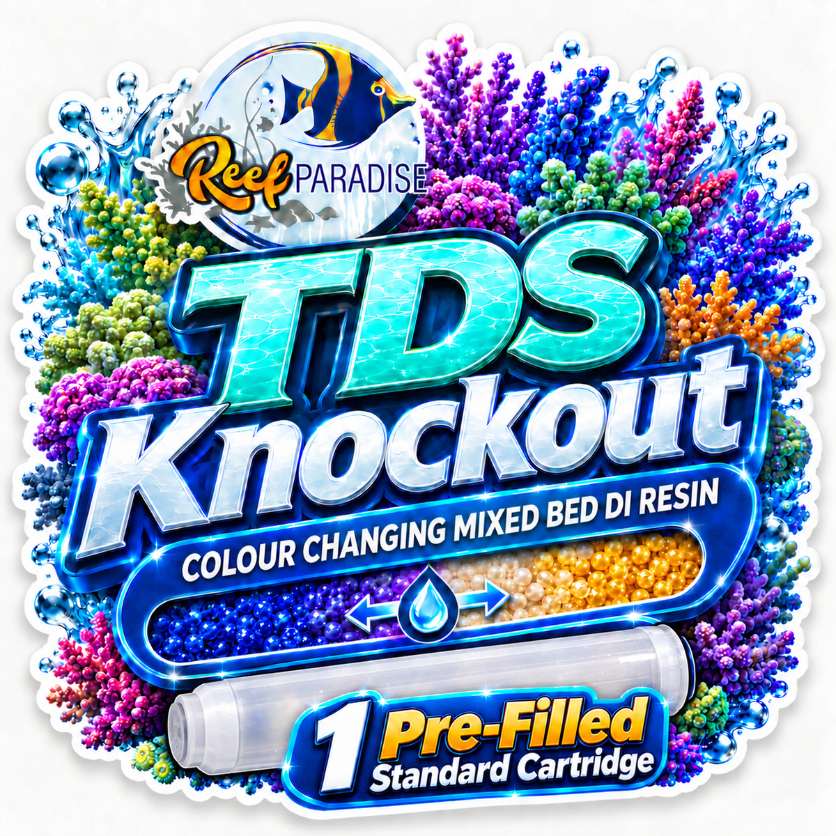 TDS Knockout Di Resin
