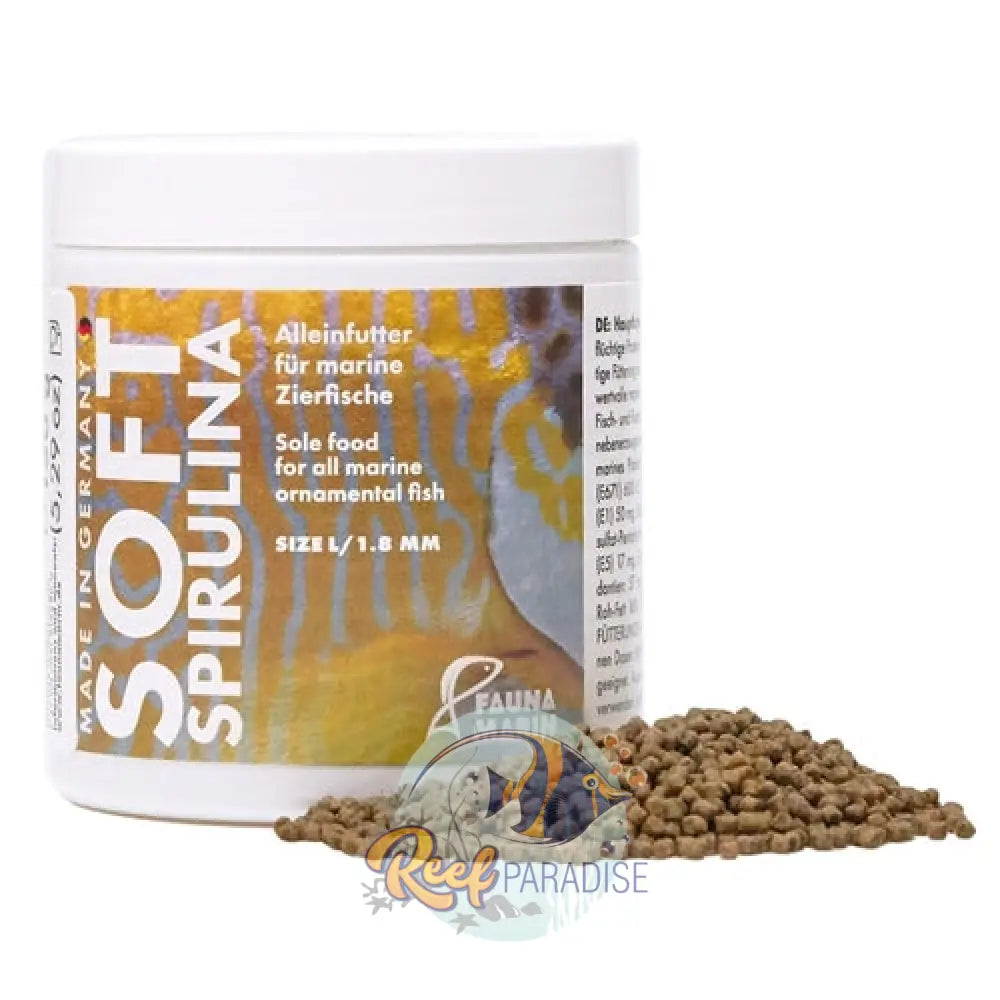 Soft Spirulina Pellet Fish Food 250Ml
