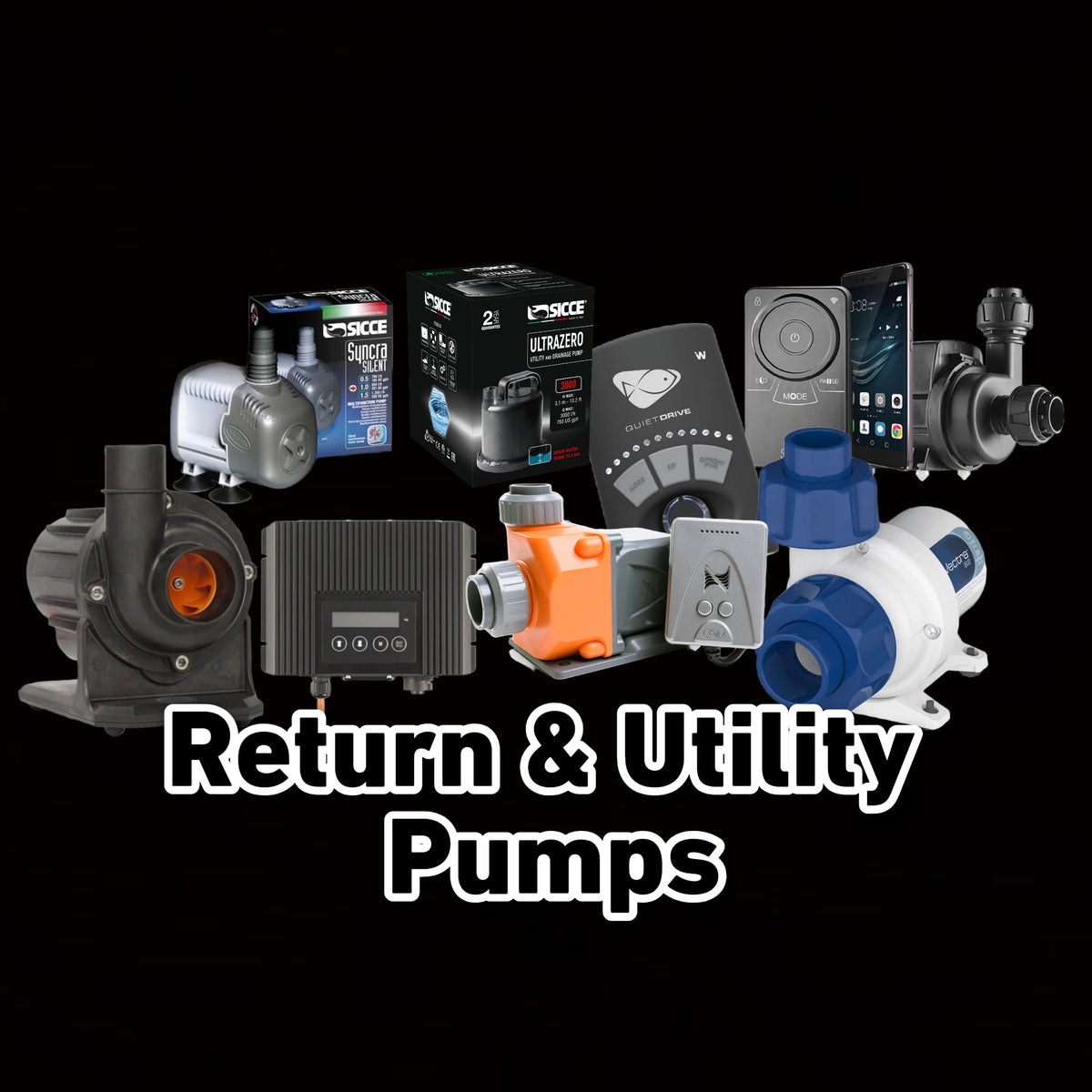 Return & Utility Pumps – Reef Paradise