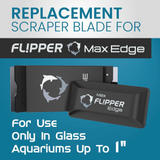 Flipper Edge MAX Stainless Steel Blades - 4pk