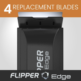 Flipper Edge Stainless Steel Blades - 4pk