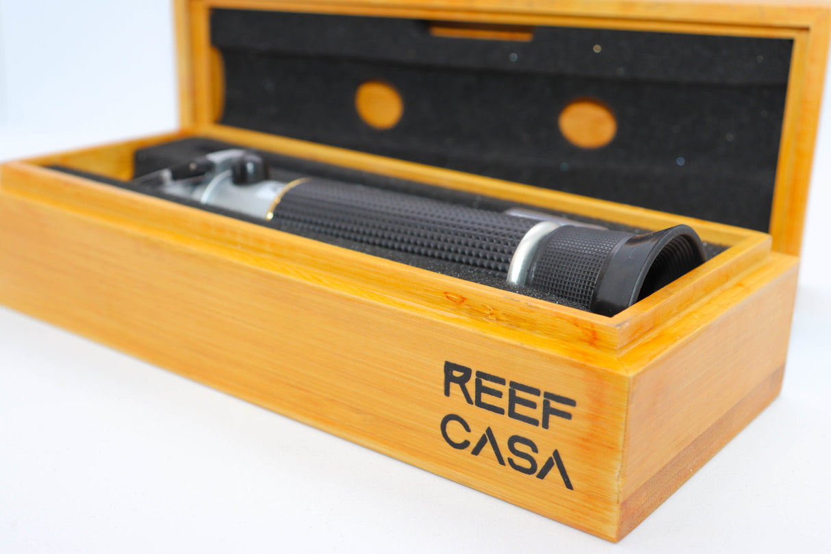 Refractometer With Wooden Box
