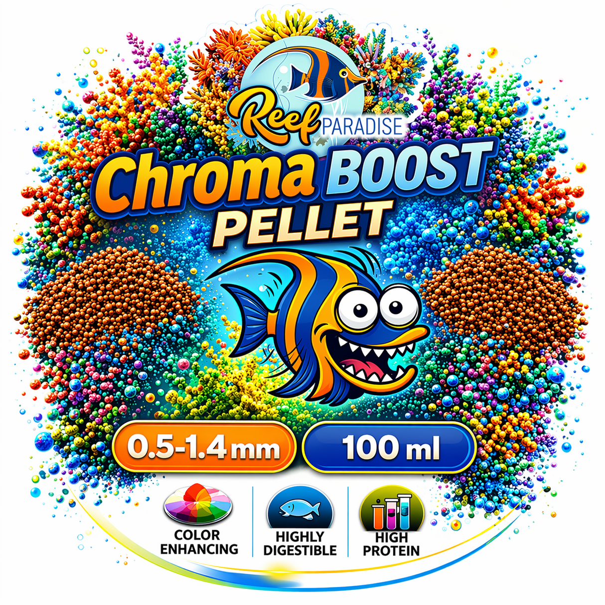 Reef Paradise Chroma Boost Pellet
