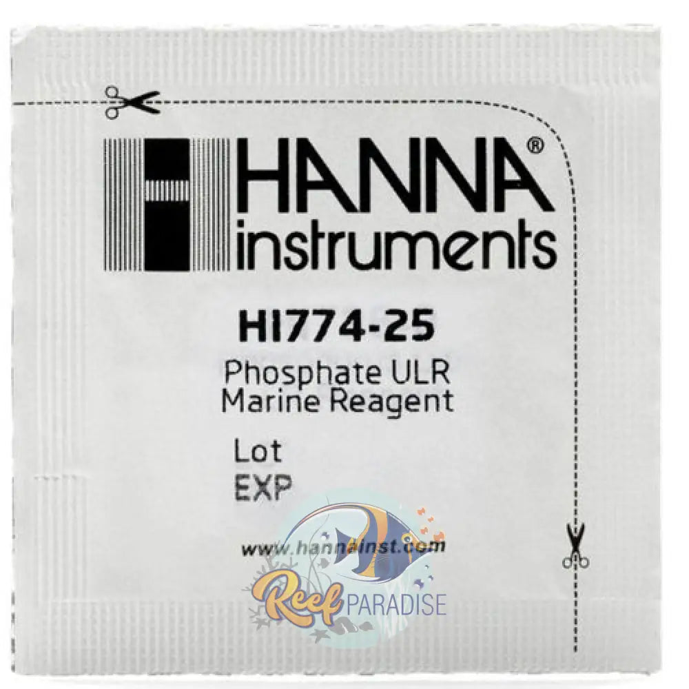 Hanna Checker Phosphate Ultra Low Range Reagent 25 Tests Hi774-25 Test Kit