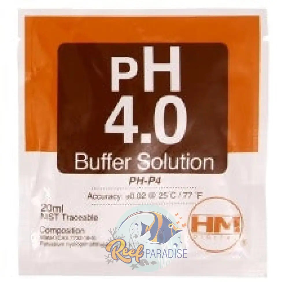 Hm Digital Ph 4.0 Buffer Solution Test Kit