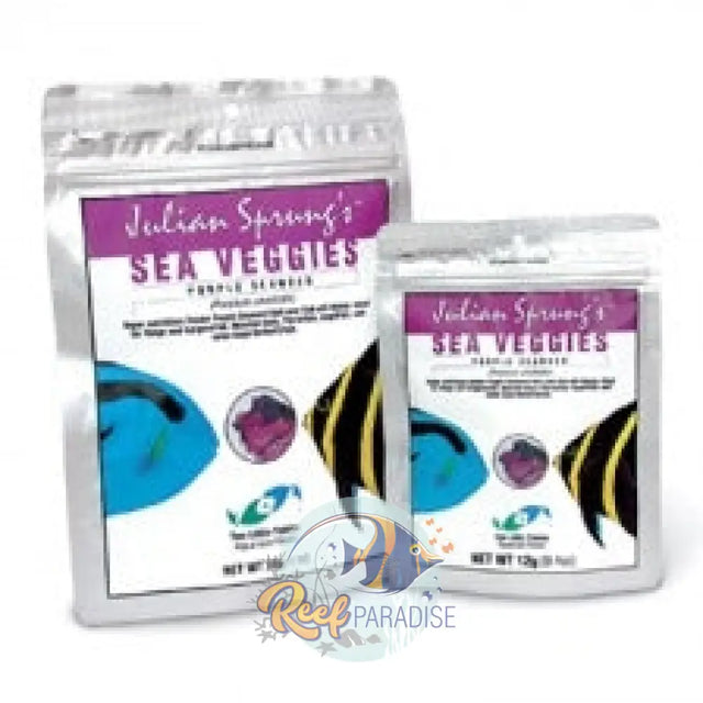 Two Little Fishies Seaveggies Purple Seaweed 30G Food